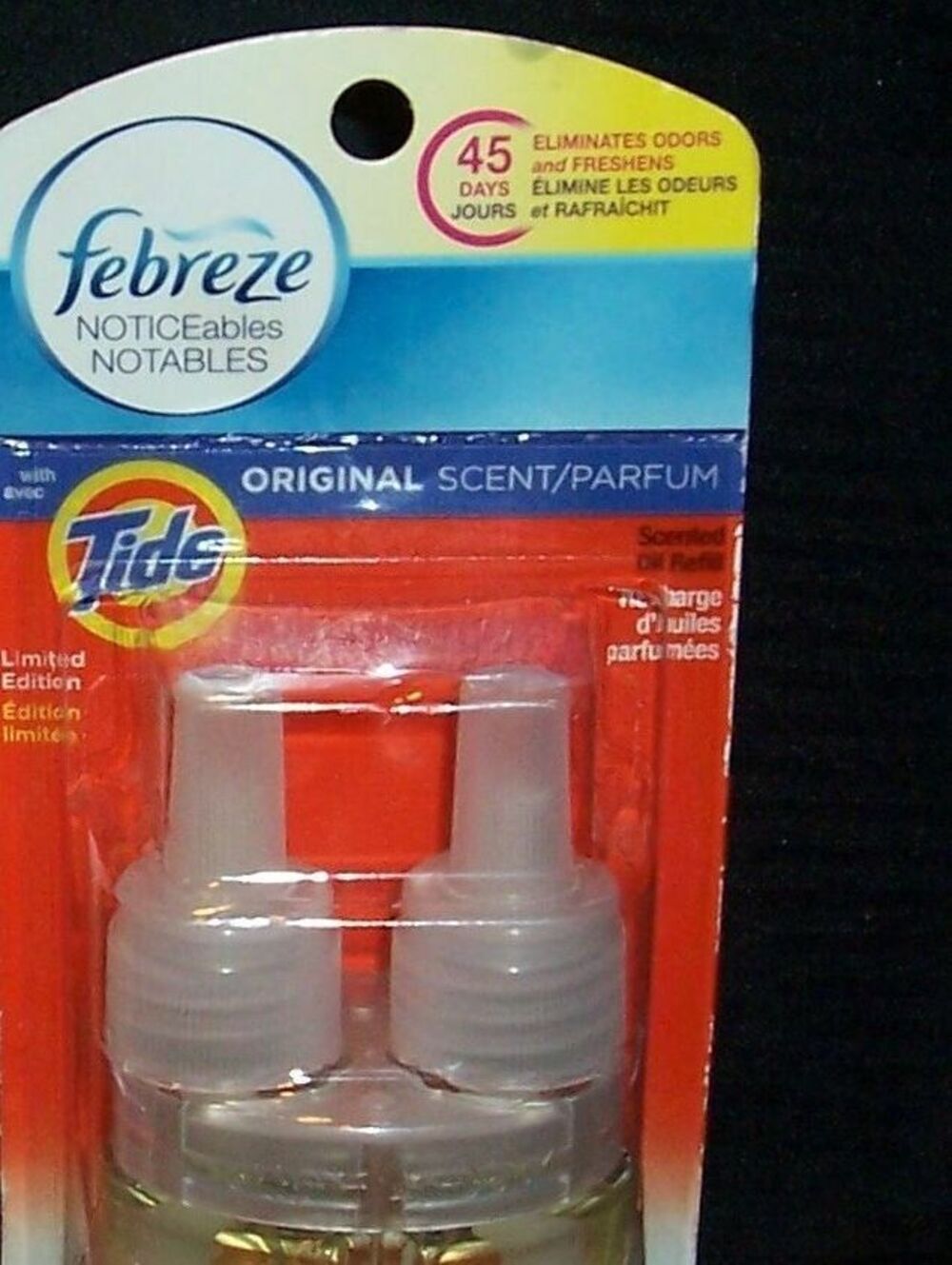 2~ Febreze Noticeables Refill  TIDE  Original and linedn blossom Scent  NIP